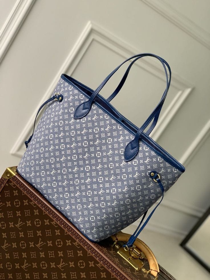 LV Neverfull Blue