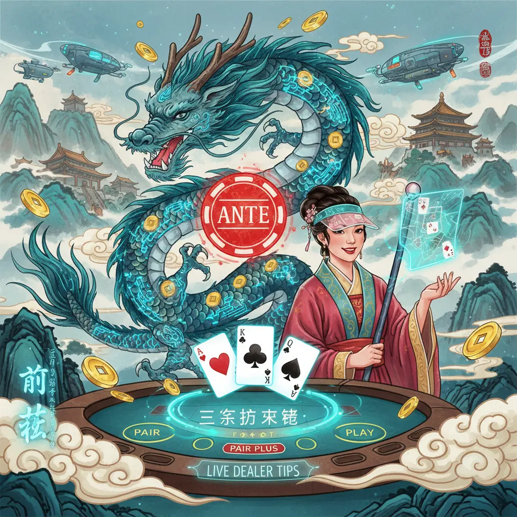 Three card poker live dealer tips - Ante