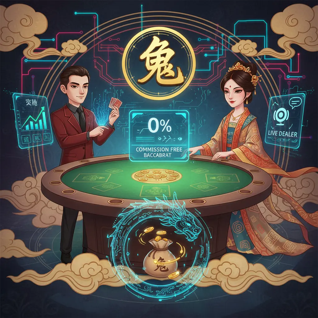 Live dealer baccarat strategies - Commission