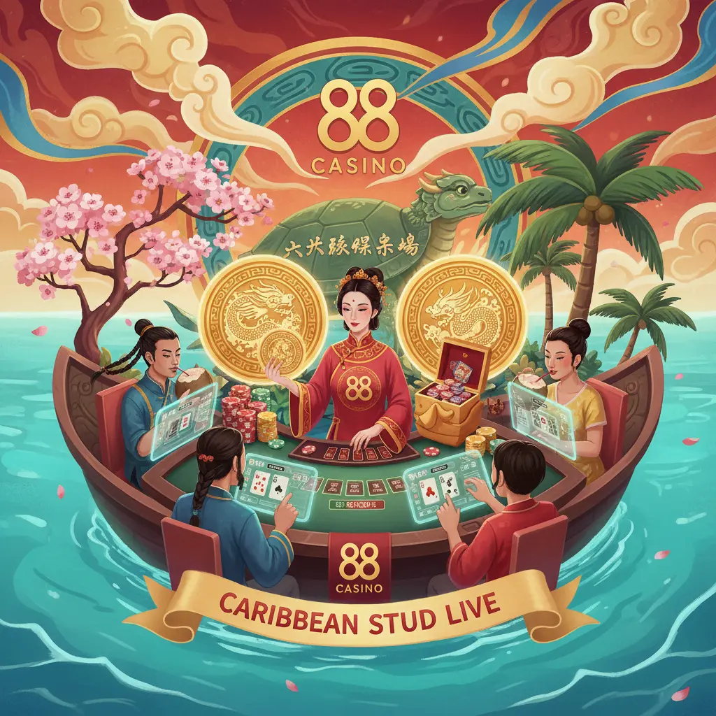 Caribbean stud live dealer games - casino