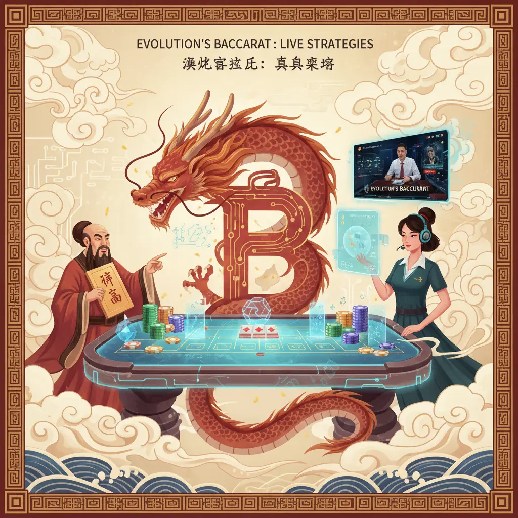 Live dealer baccarat strategies - Evolution