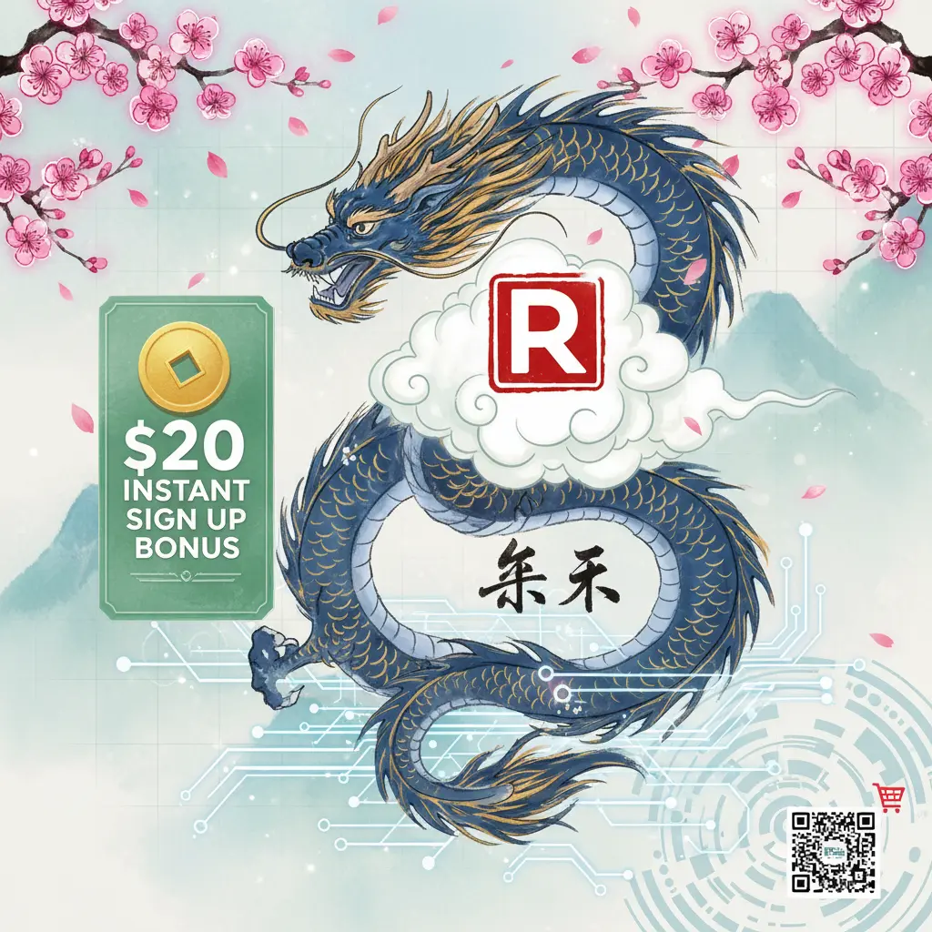 instant $20 sign up bonus - Rakuten