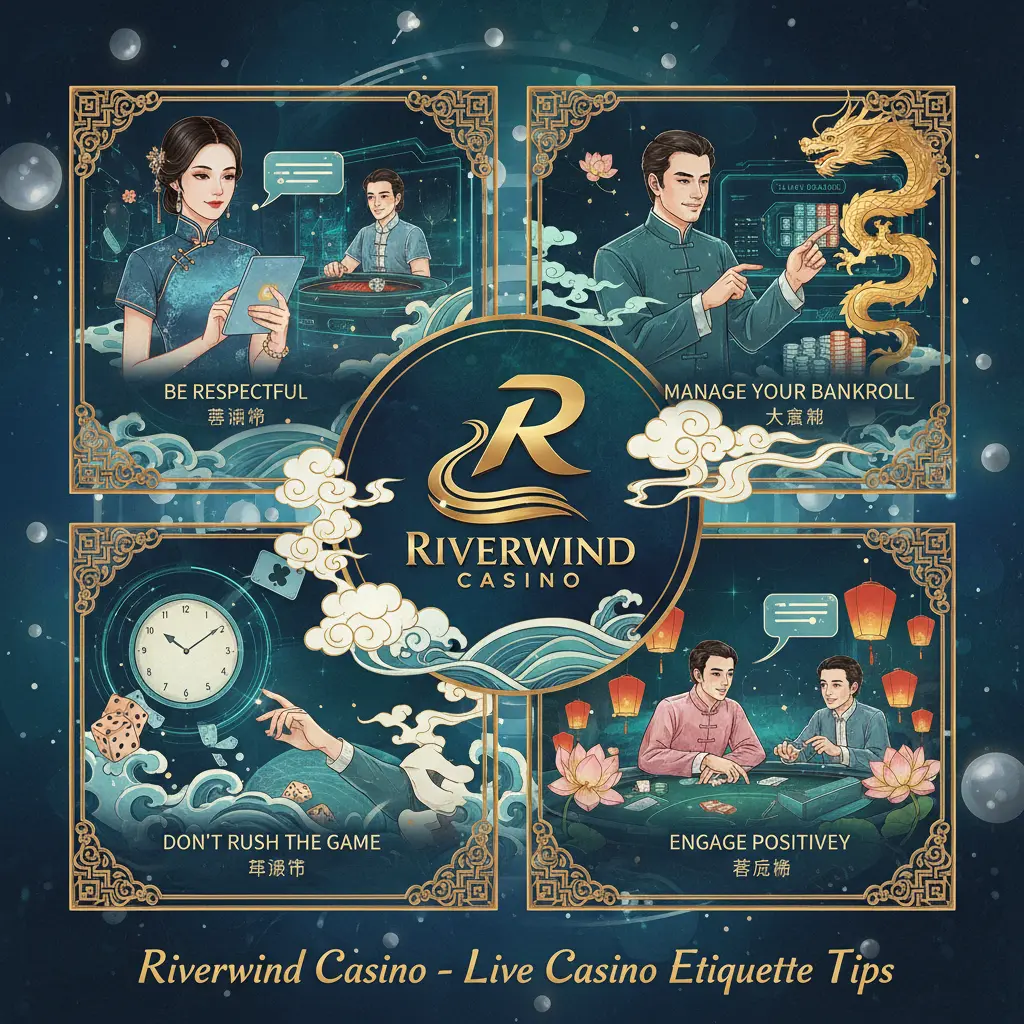 Live casino etiquette tips - Riverwind