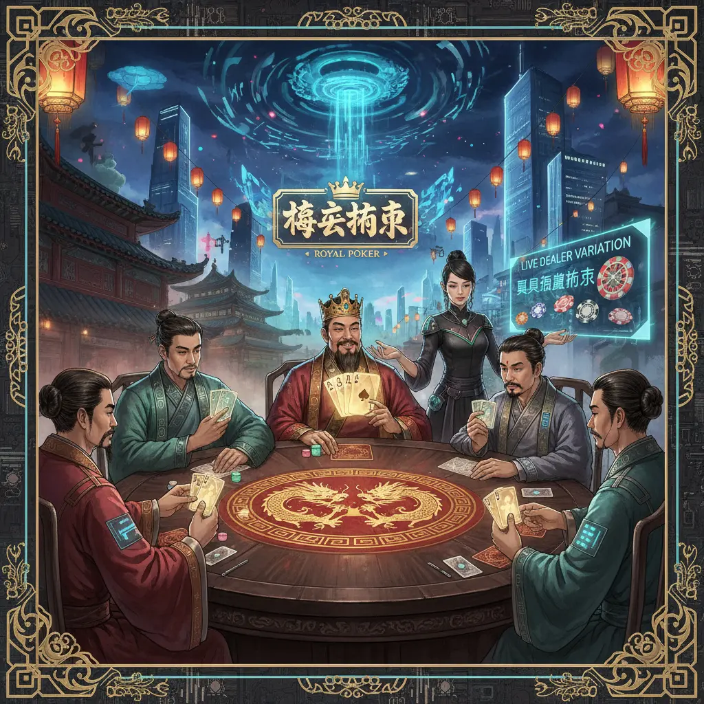 Live dealer poker variations - Royal