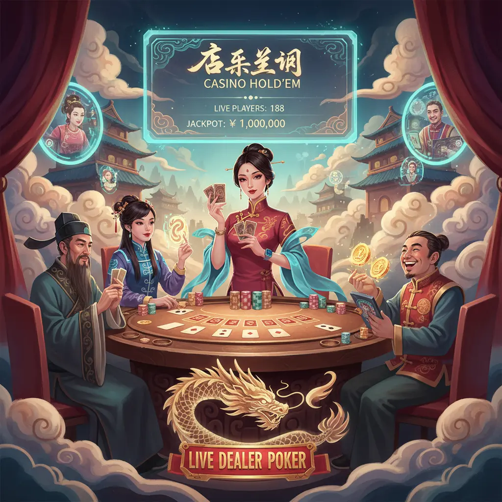 Live dealer poker variations - Casino