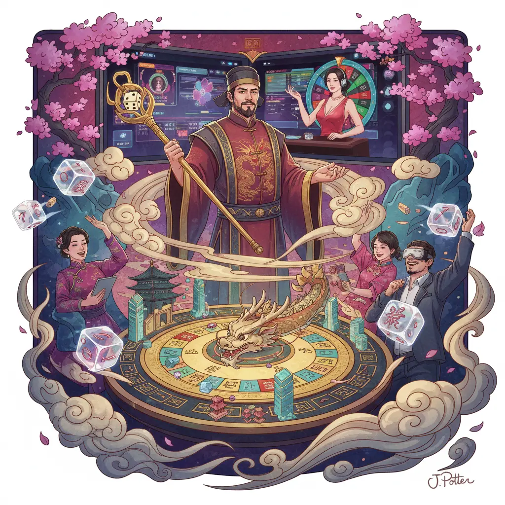 Live dealer monopoly experience - Potter