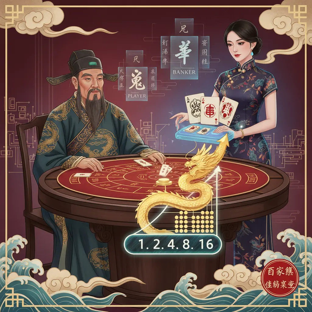 Live dealer baccarat strategies - Martingale