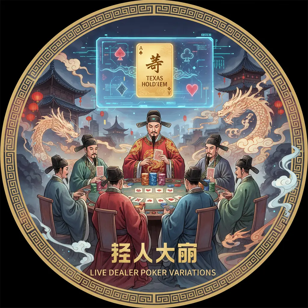 Live dealer poker variations - Texas