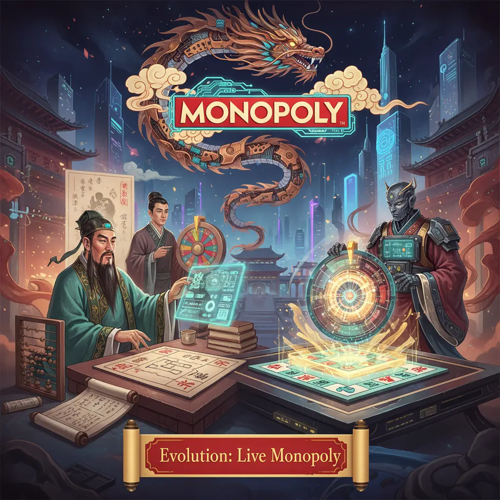 Live dealer monopoly experience - Evolution