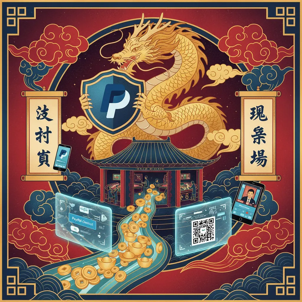 Live casino payment methods - PayPal