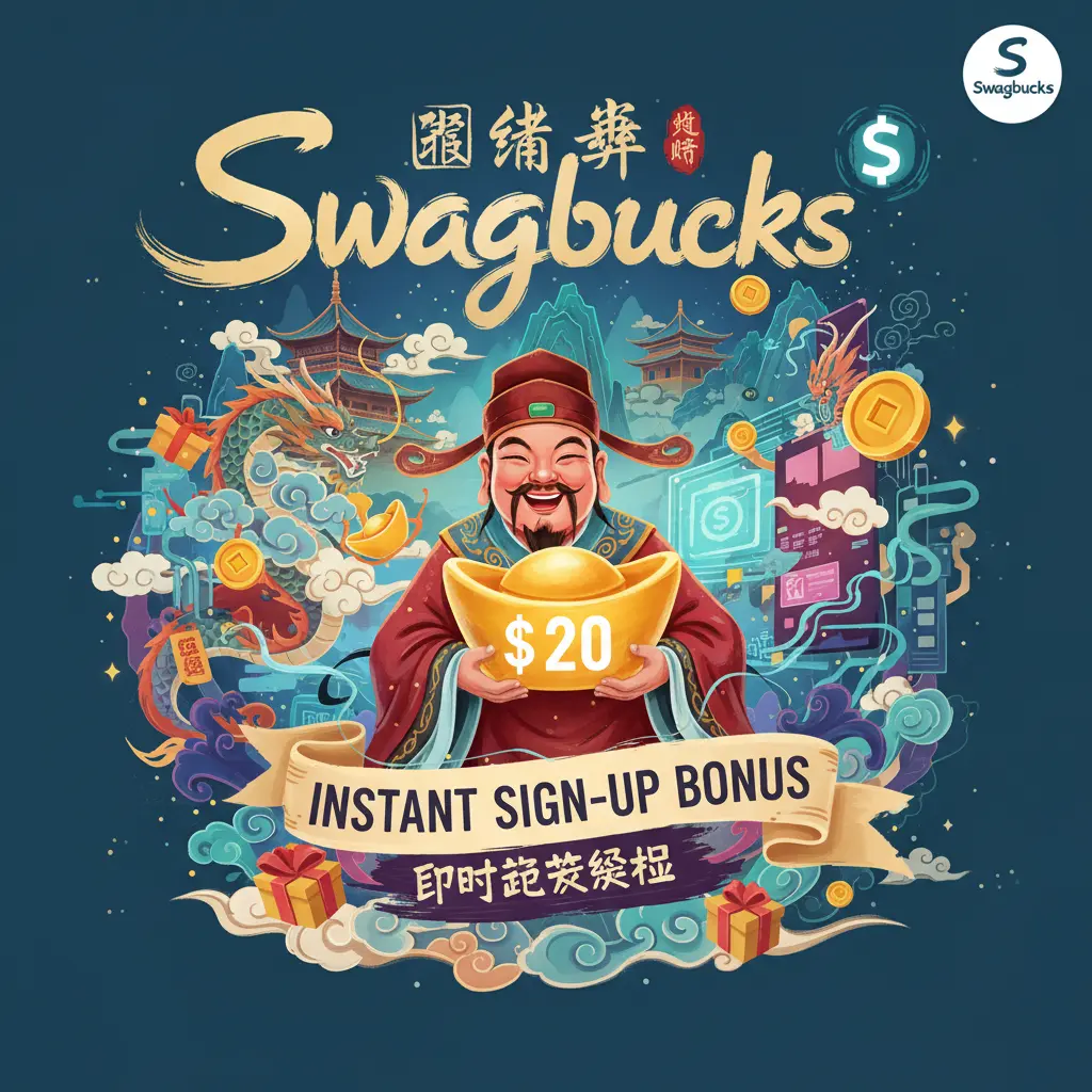 instant $20 sign up bonus - Swagbucks