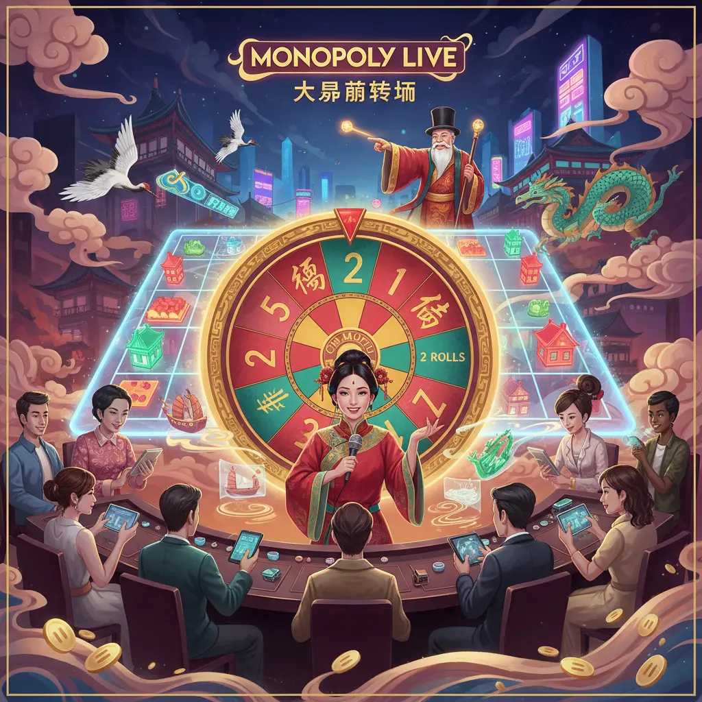 Live dealer monopoly experience - Monopoly