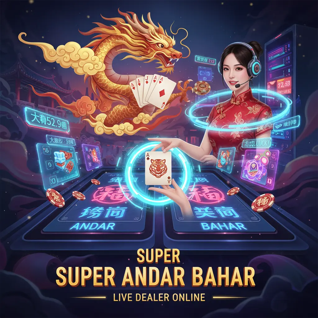 Live dealer andar bahar online - Super