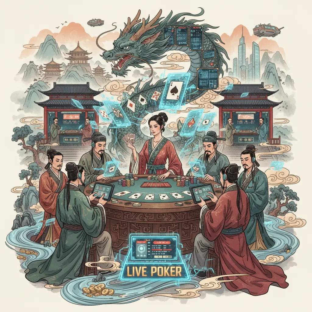 Live dealer poker variations - Poker