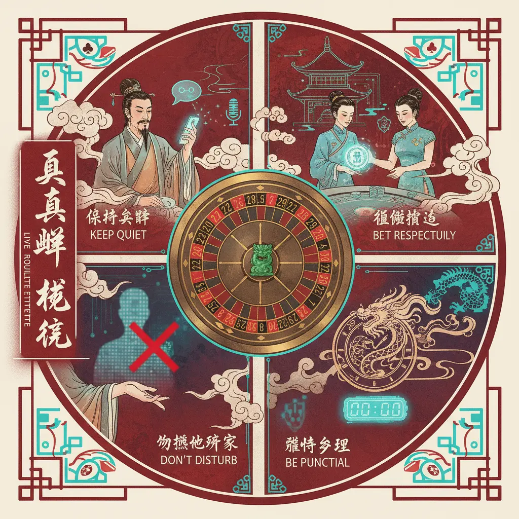 Live casino etiquette tips - roulette