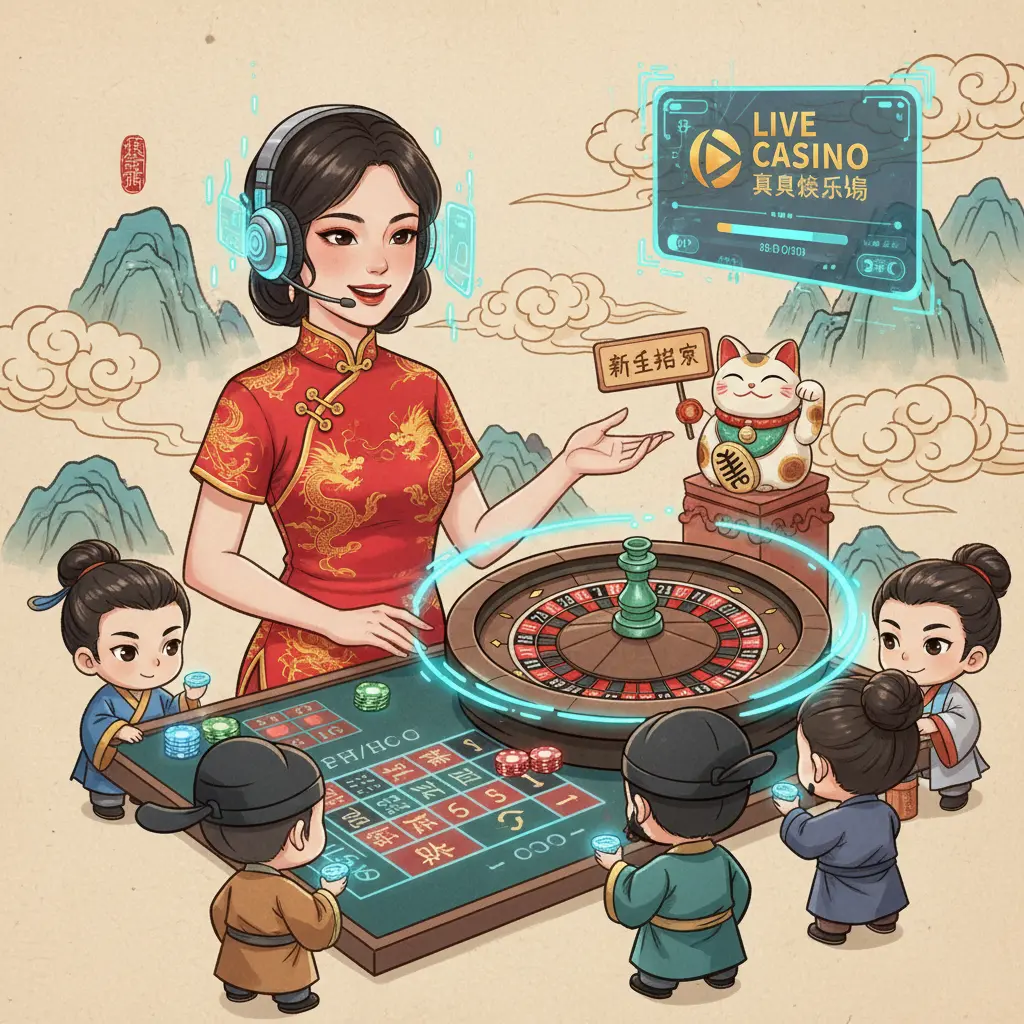 Live dealer casino for beginners - Roulette