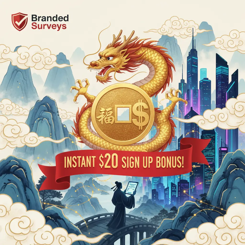 instant $20 sign up bonus - Branded