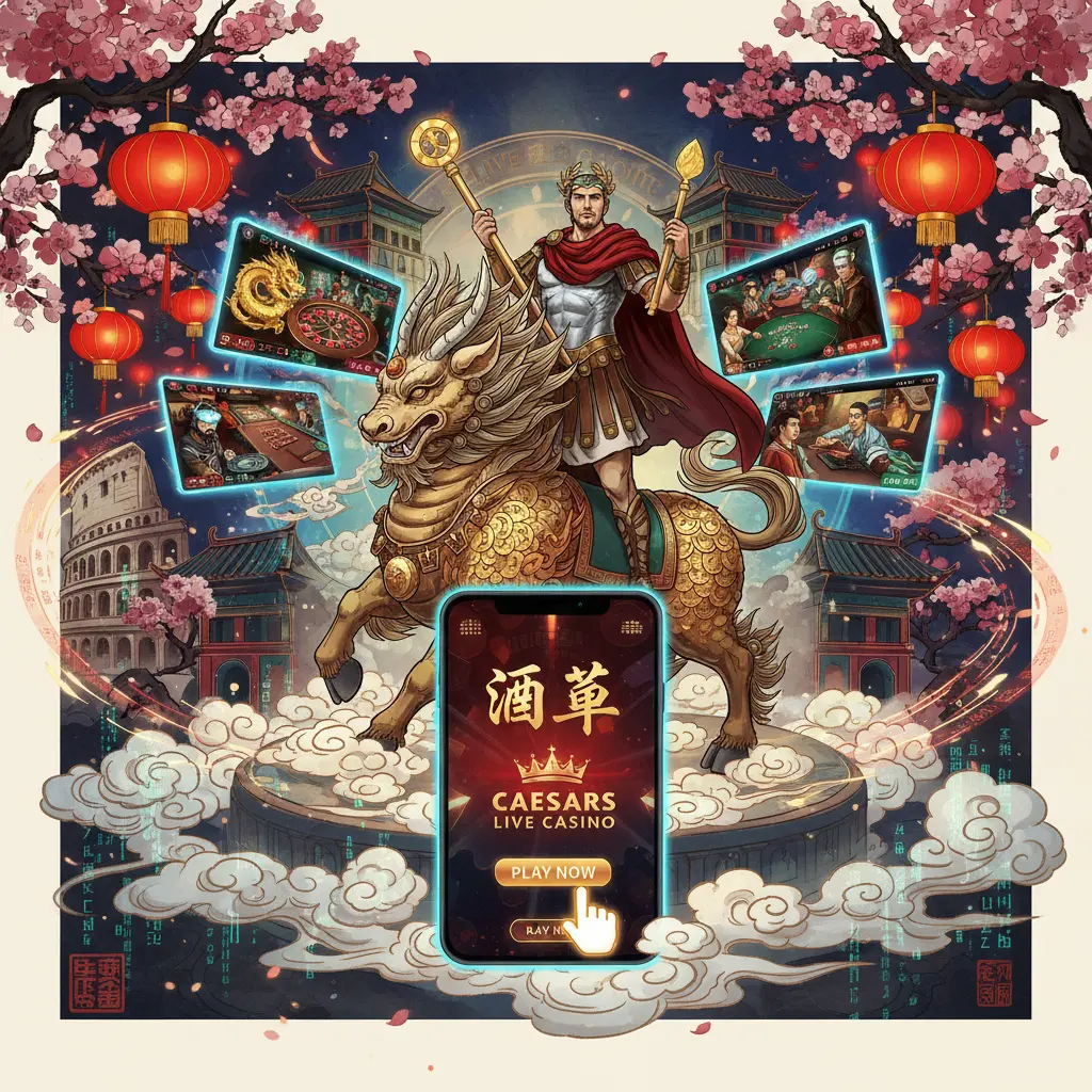 Live casino mobile experience - Caesars