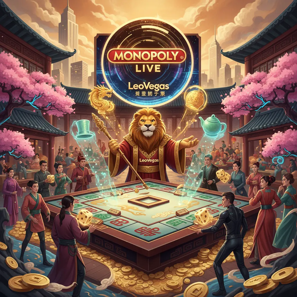 Live dealer monopoly experience - LeoVegas