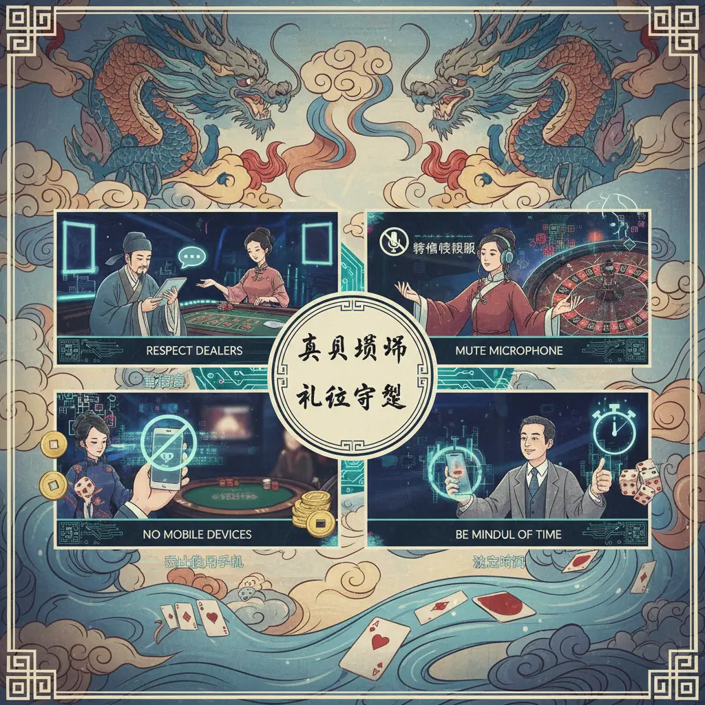 Live casino etiquette tips - etiquette