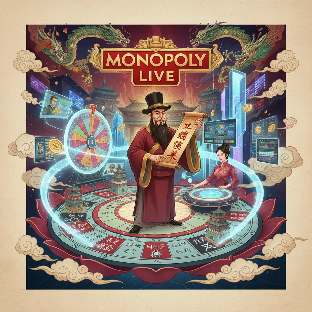 Live dealer monopoly experience - MONOPOLY