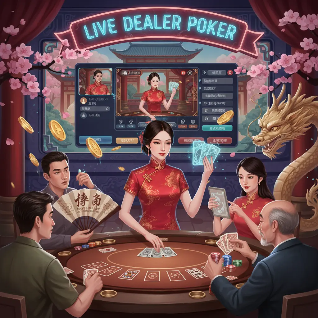 Live dealer casino for beginners - Poker