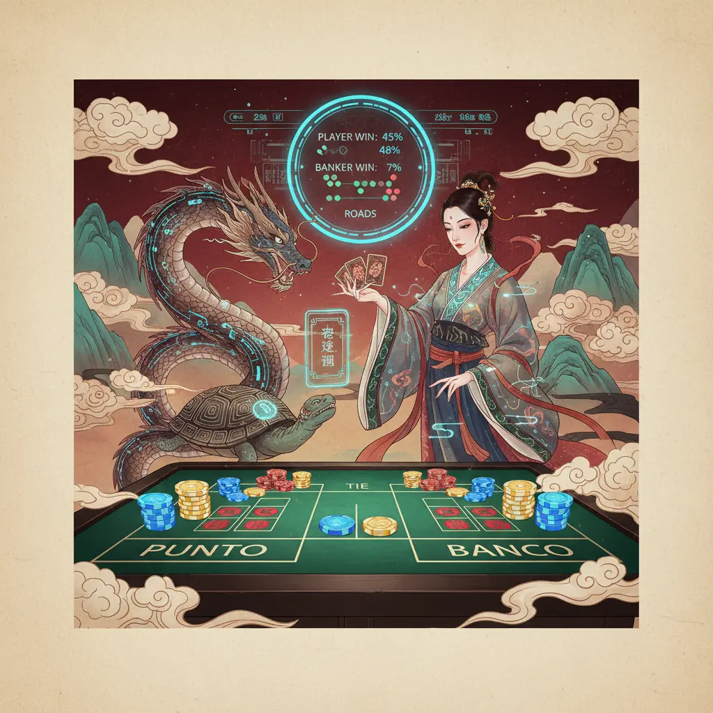 Live dealer baccarat strategies - Punto