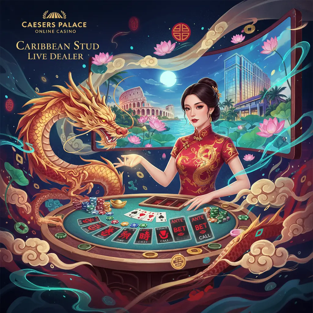 Caribbean stud live dealer games - Caesars
