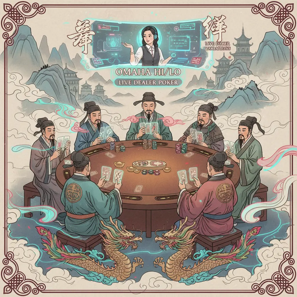 Live dealer poker variations - Omaha