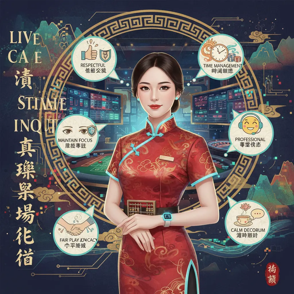 Live casino etiquette tips - professional