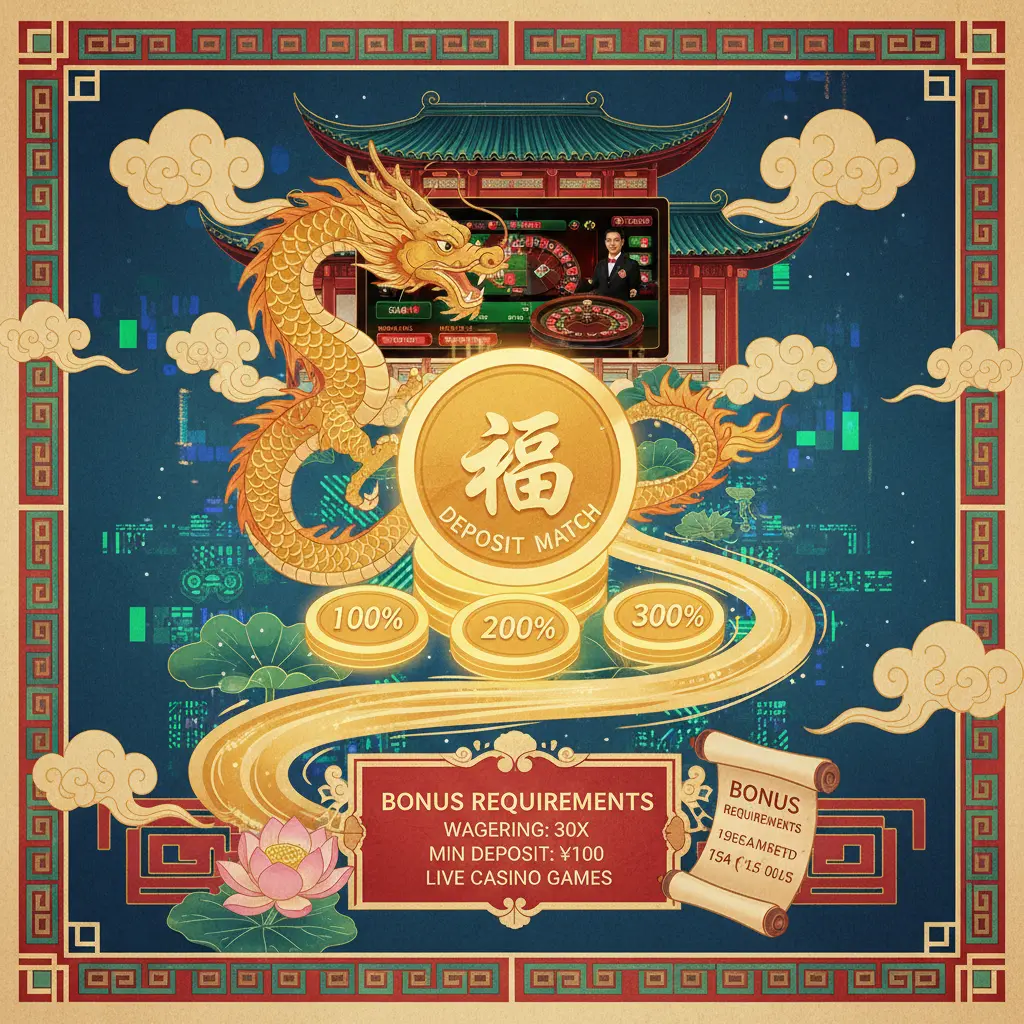 Live casino bonus requirements - Deposit