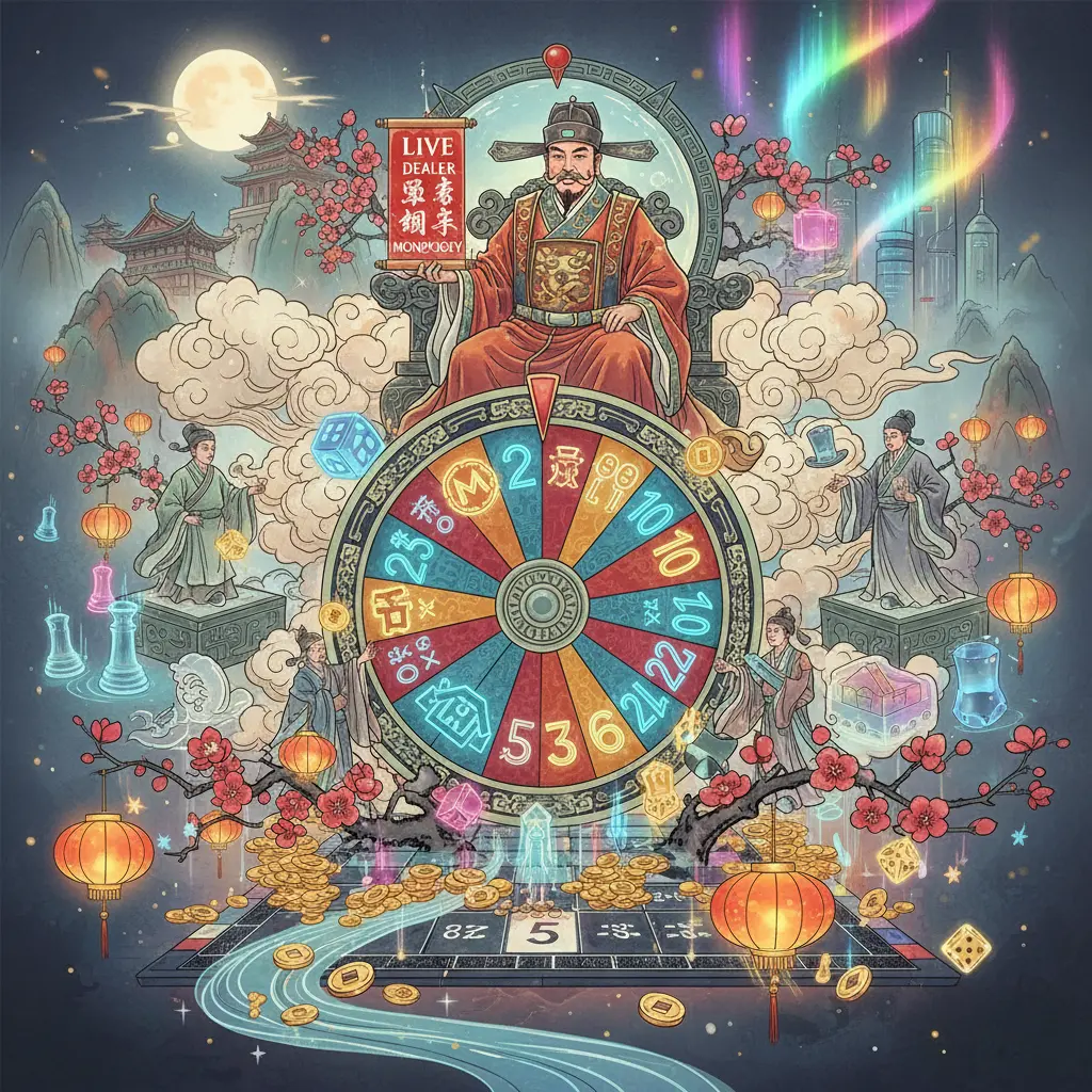Live dealer monopoly experience - Wheel