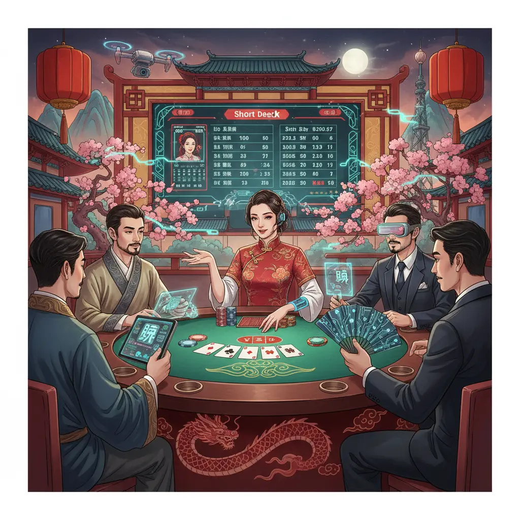 Live dealer poker variations - Short